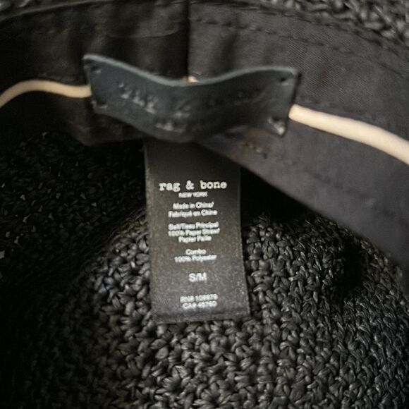 Rag and Bone Rollable Cruise Bucket Hat Size Small/Medium - Picture 5 of 7